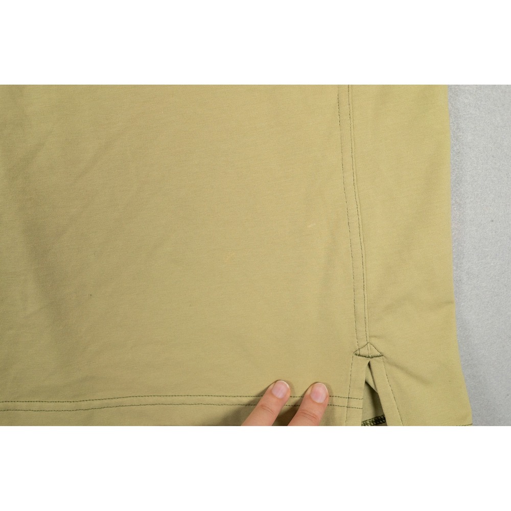 Arc'teryx Mens Polo Shirt Captive Short Sleeve Pocket Tan Khaki Size M Gorpcore image 3